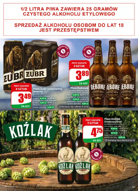 Dino - gazetka promocyjna Gazetka 27 / 2026 od środy 01.07 do wtorku 07.07 - strona 57