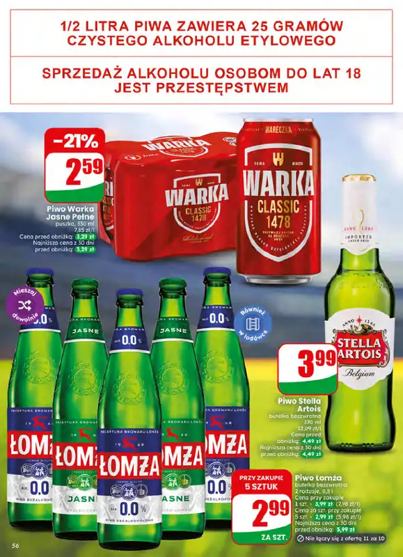 Dino - gazetka promocyjna Gazetka 27 / 2026 od środy 01.07 do wtorku 07.07 - strona 56