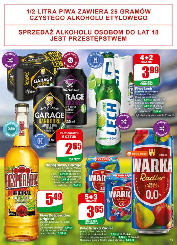 Dino - gazetka promocyjna Gazetka 27 / 2026 od środy 01.07 do wtorku 07.07 - strona 55