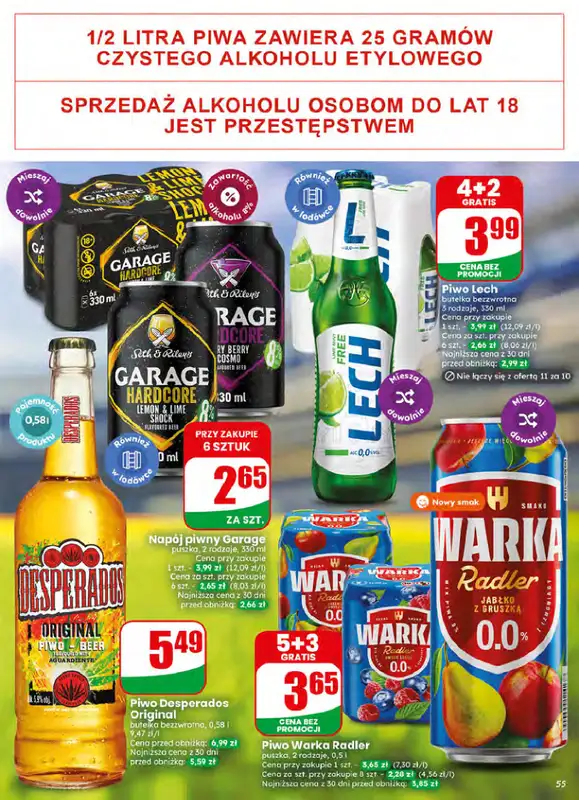 Dino - gazetka promocyjna Gazetka 27 / 2026 od środy 01.07 do wtorku 07.07 - strona 55