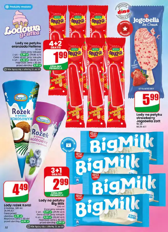 Dino - gazetka promocyjna Gazetka 27 / 2026 od środy 01.07 do wtorku 07.07 - strona 32