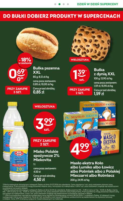 Żabka - gazetka promocyjna Gazetka spożywcza od środy 01.07 do wtorku 14.07 - strona 3