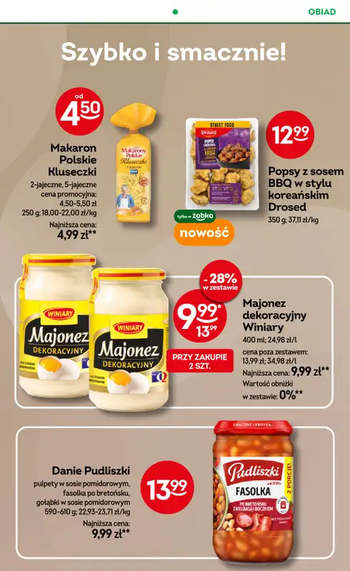 Żabka - gazetka promocyjna Gazetka spożywcza od środy 01.07 do wtorku 14.07 - strona 14