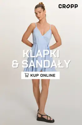 Cropp - gazetka promocyjna Klapki i sandały dla niej w super cenach od wtorku 30.06 