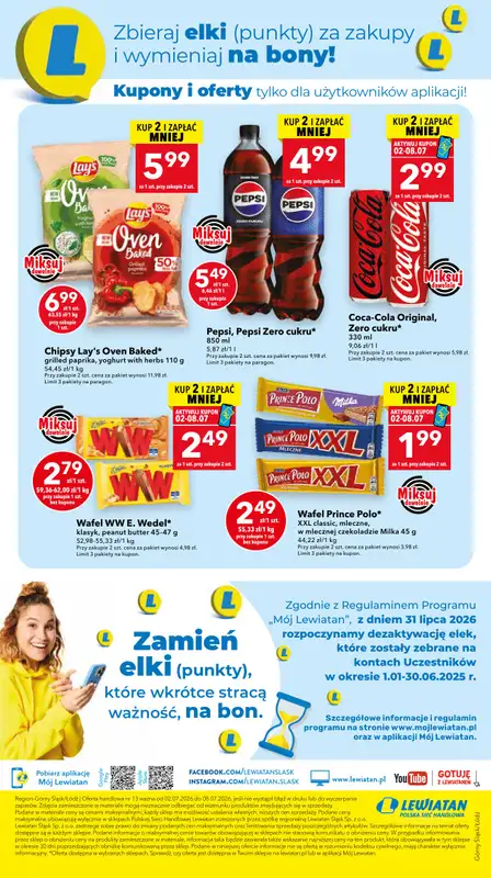 LEWIATAN - gazetka promocyjna Mamy TO w Lewiatanie – Górny Śląsk i Łódź od czwartku 02.07 do środy 08.07 - strona 8