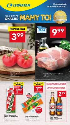 LEWIATAN - gazetka promocyjna Mamy TO w Lewiatanie – Górny Śląsk i Łódź od czwartku 02.07 do środy 08.07