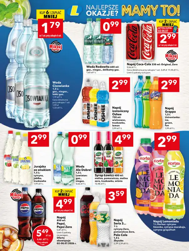 LEWIATAN - gazetka promocyjna Mamy TO w Lewiatanie – Kielce od czwartku 02.07 do niedzieli 12.07 - strona 12