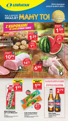 LEWIATAN - gazetka promocyjna Mamy TO w Lewiatanie – Kujawy od czwartku 02.07 do środy 08.07