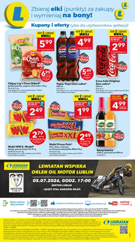 LEWIATAN - gazetka promocyjna Mamy TO w Lewiatanie – woj. lubelskie od czwartku 02.07 do środy 08.07 - strona 8