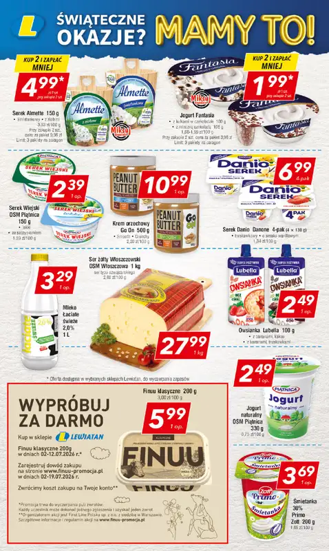 LEWIATAN - gazetka promocyjna Mamy TO w Lewiatanie – woj. małopolskie od czwartku 02.07 do środy 08.07 - strona 3