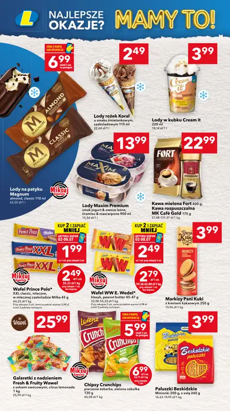 LEWIATAN - gazetka promocyjna Mamy TO w Lewiatanie – woj. mazowieckie od czwartku 02.07 do środy 08.07 - strona 6