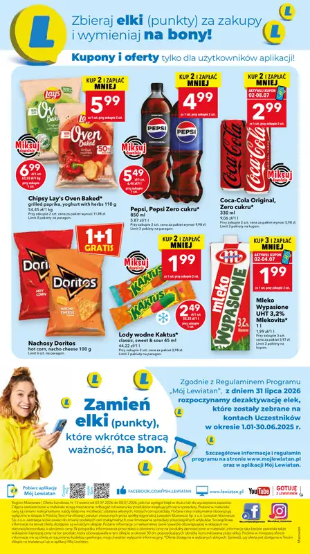 LEWIATAN - gazetka promocyjna Mamy TO w Lewiatanie – woj. mazowieckie od czwartku 02.07 do środy 08.07 - strona 8