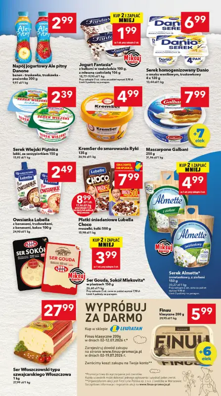 LEWIATAN - gazetka promocyjna Mamy TO w Lewiatanie – Olsztyn od czwartku 02.07 do środy 08.07 - strona 3