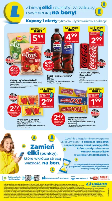 LEWIATAN - gazetka promocyjna Mamy TO w Lewiatanie – woj. podkarpackie od czwartku 02.07 do środy 08.07 - strona 8