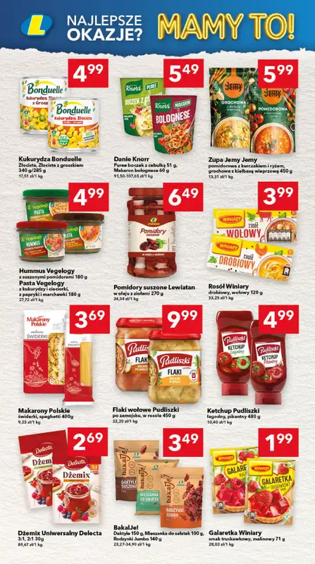 LEWIATAN - gazetka promocyjna Mamy TO w Lewiatanie – woj. podkarpackie od czwartku 02.07 do środy 08.07 - strona 4