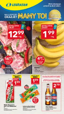 LEWIATAN - gazetka promocyjna Mamy TO w Lewiatanie – woj. podkarpackie od czwartku 02.07 do środy 08.07