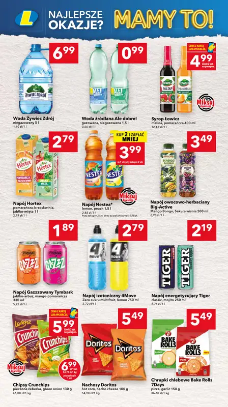 LEWIATAN - gazetka promocyjna Mamy TO w Lewiatanie – woj. podlaskie od czwartku 02.07 do środy 08.07 - strona 6