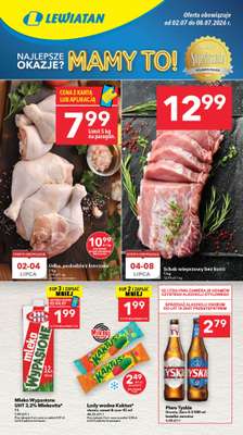 LEWIATAN - gazetka promocyjna Mamy TO w Lewiatanie – Północ od czwartku 02.07 do środy 08.07