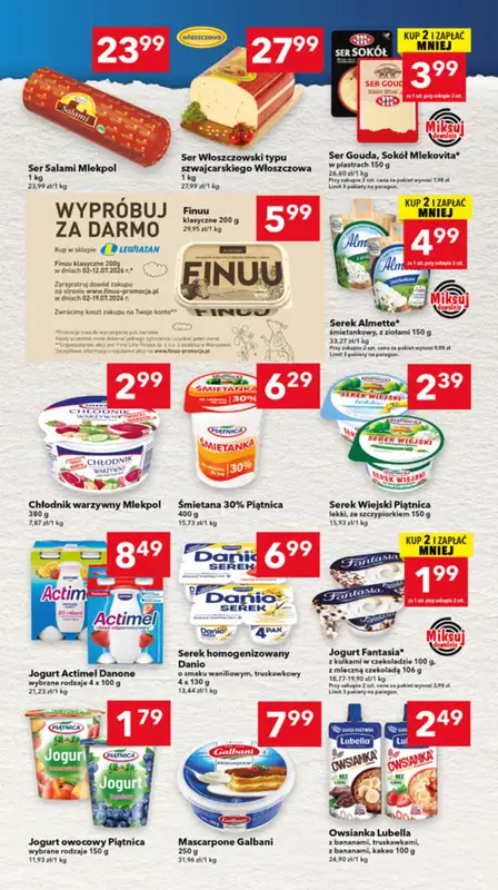 LEWIATAN - gazetka promocyjna Mamy TO w Lewiatanie – Suwałki od czwartku 02.07 do środy 08.07 - strona 3