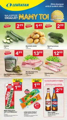 LEWIATAN - gazetka promocyjna Mamy TO w Lewiatanie – Suwałki od czwartku 02.07 do środy 08.07