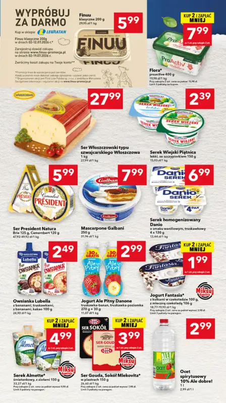 LEWIATAN - gazetka promocyjna Mamy TO w Lewiatanie – woj. wielkopolskie od czwartku 02.07 do środy 08.07 - strona 3