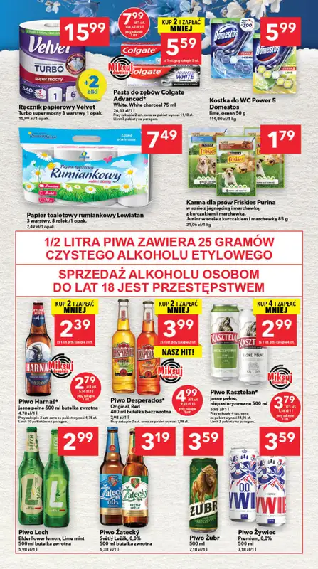 LEWIATAN - gazetka promocyjna Mamy TO w Lewiatanie – Zachód od czwartku 02.07 do środy 08.07 - strona 7