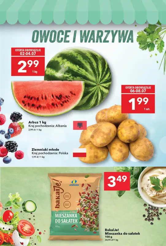 LEWIATAN - gazetka promocyjna Mamy TO w Lewiatanie – Żory od czwartku 02.07 do środy 08.07 - strona 7