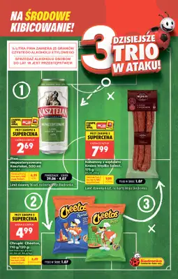 Biedronka - gazetka promocyjna Środowe kibicowanie od środy 01.07 do środy 01.07 - strona 2