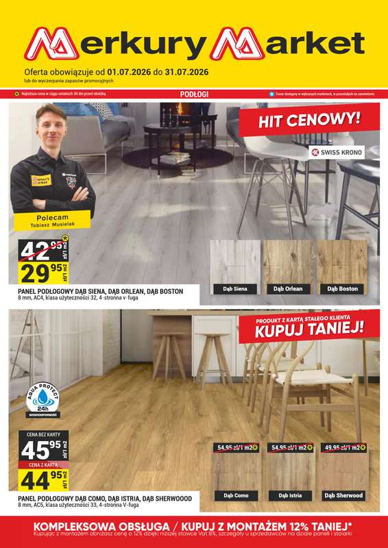 Merkury Market - gazetka promocyjna Gazetka od środy 01.07 do piątku 31.07