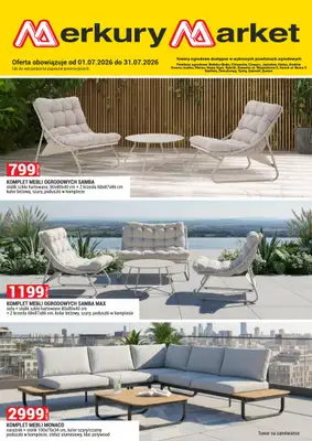 Merkury Market - gazetka promocyjna Gazetka Ogród od środy 01.07 do piątku 31.07