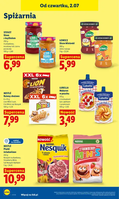 Lidl - gazetka promocyjna Oferta od czwartku od czwartku 02.07 do soboty 04.07 - strona 78
