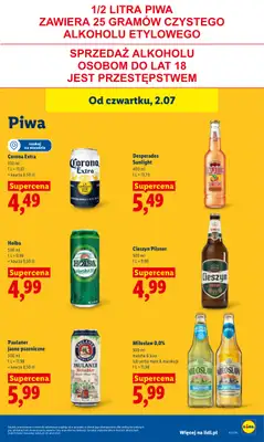 Lidl - gazetka promocyjna Oferta od czwartku od czwartku 02.07 do soboty 04.07 - strona 65
