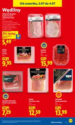 Lidl - gazetka promocyjna Oferta od czwartku od czwartku 02.07 do soboty 04.07 - strona 51