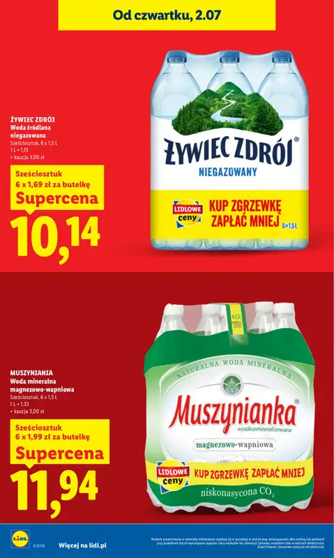 Lidl - gazetka promocyjna Oferta od czwartku od czwartku 02.07 do soboty 04.07 - strona 20
