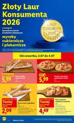 Lidl - gazetka promocyjna Oferta od czwartku od czwartku 02.07 do soboty 04.07 - strona 46