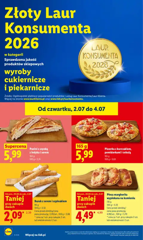 Lidl - gazetka promocyjna Oferta od czwartku od czwartku 02.07 do soboty 04.07 - strona 46