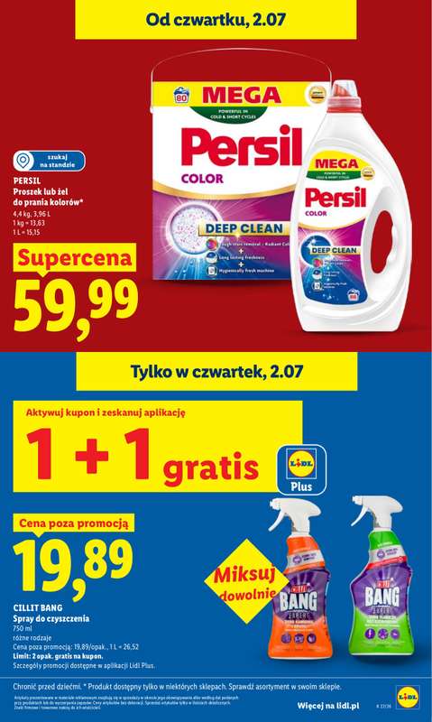 Lidl - gazetka promocyjna Oferta od czwartku od czwartku 02.07 do soboty 04.07 - strona 21