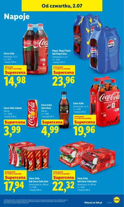 Lidl - gazetka promocyjna Oferta od czwartku od czwartku 02.07 do soboty 04.07 - strona 61