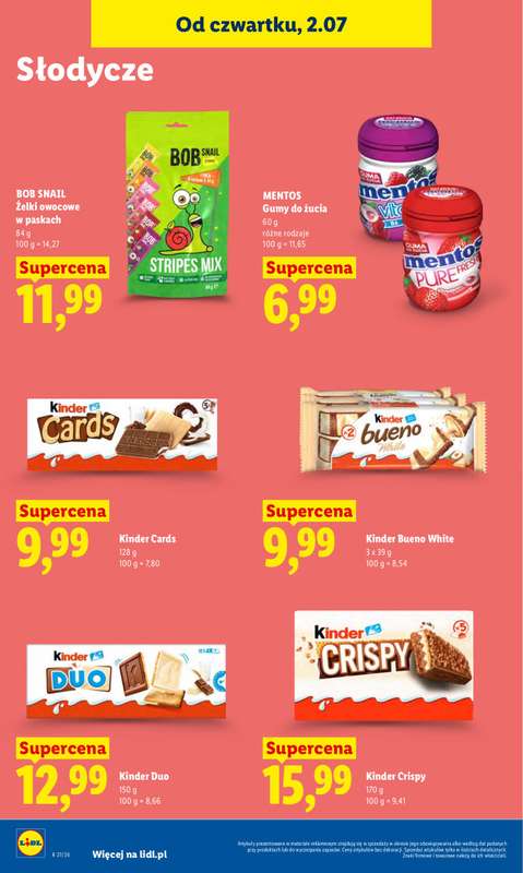 Lidl - gazetka promocyjna Oferta od czwartku od czwartku 02.07 do soboty 04.07 - strona 70