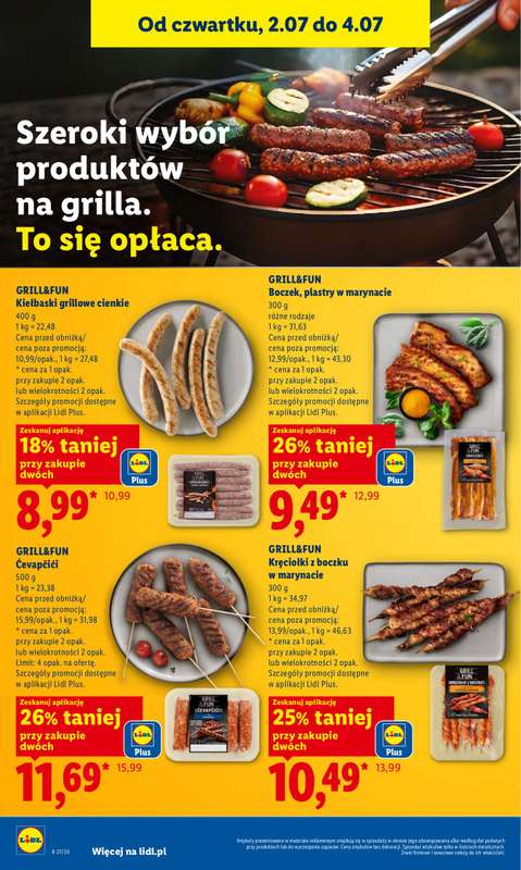 Lidl - gazetka promocyjna Oferta od czwartku od czwartku 02.07 do soboty 04.07 - strona 42