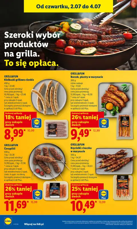 Lidl - gazetka promocyjna Oferta od czwartku od czwartku 02.07 do soboty 04.07 - strona 42