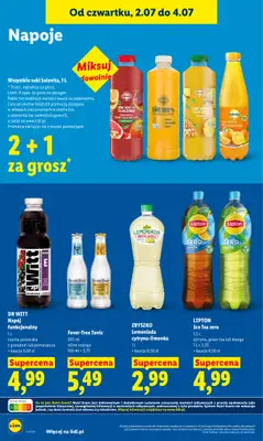 Lidl - gazetka promocyjna Oferta od czwartku od czwartku 02.07 do soboty 04.07 - strona 62