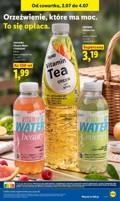 Lidl - gazetka promocyjna Oferta od czwartku od czwartku 02.07 do soboty 04.07 - strona 63