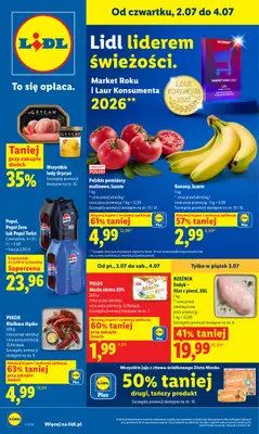 Lidl - gazetka promocyjna Oferta od czwartku od czwartku 02.07 do soboty 04.07