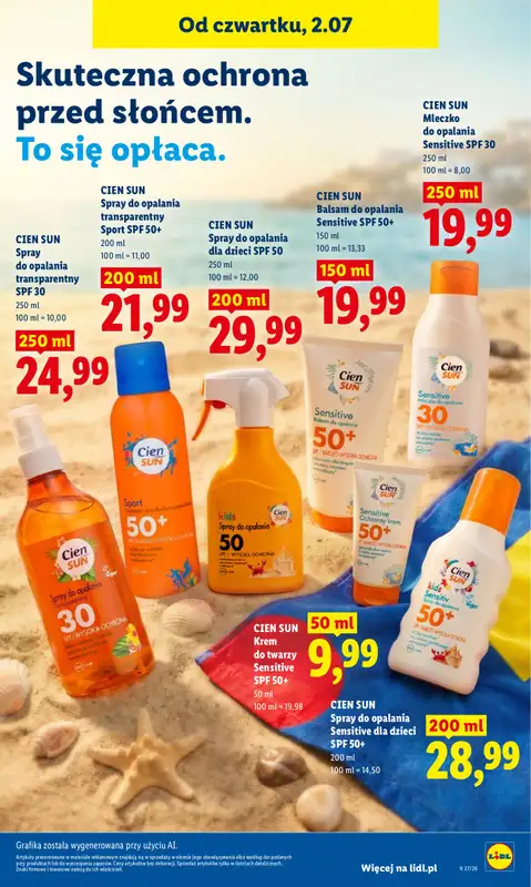 Lidl - gazetka promocyjna Oferta od czwartku od czwartku 02.07 do soboty 04.07 - strona 83