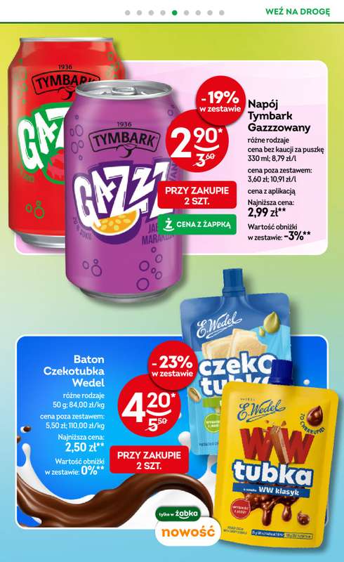 Żabka - gazetka promocyjna Gazetka od środy 01.07 do wtorku 14.07 - strona 72