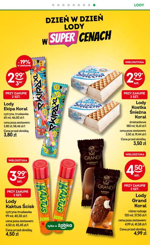 Żabka - gazetka promocyjna Gazetka od środy 01.07 do wtorku 14.07 - strona 40