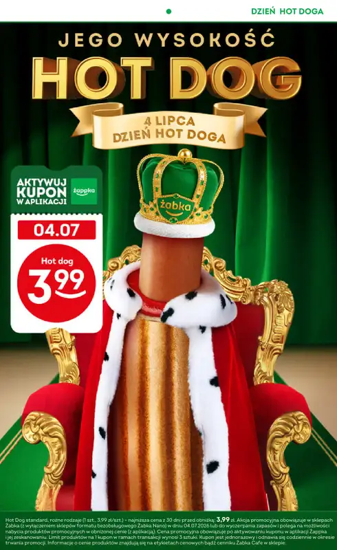 Żabka - gazetka promocyjna Gazetka od środy 01.07 do wtorku 14.07 - strona 4