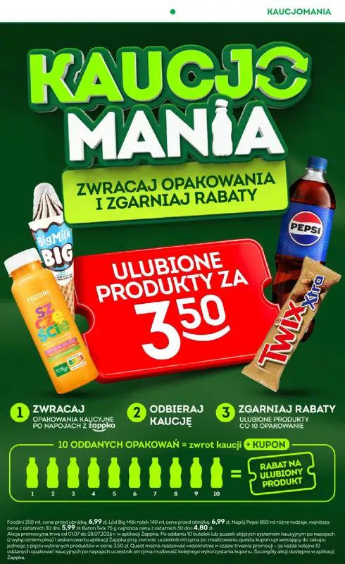 Żabka - gazetka promocyjna Gazetka od środy 01.07 do wtorku 14.07 - strona 15