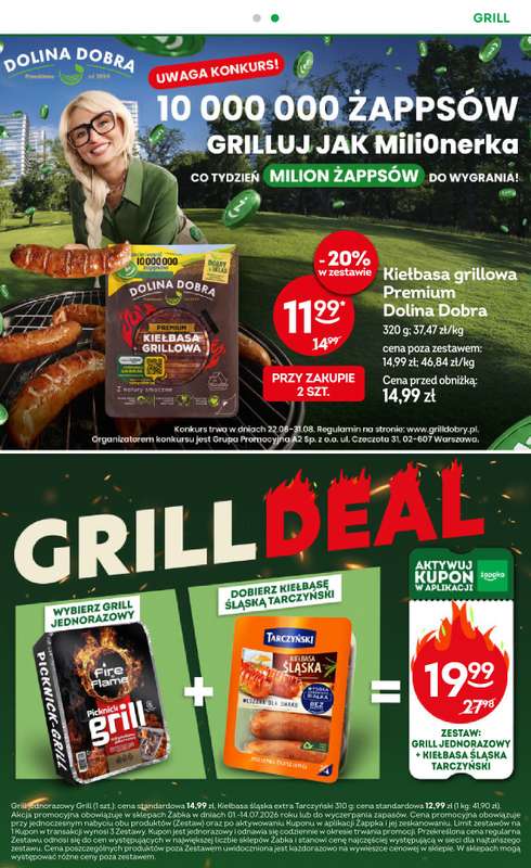 Żabka - gazetka promocyjna Gazetka od środy 01.07 do wtorku 14.07 - strona 19